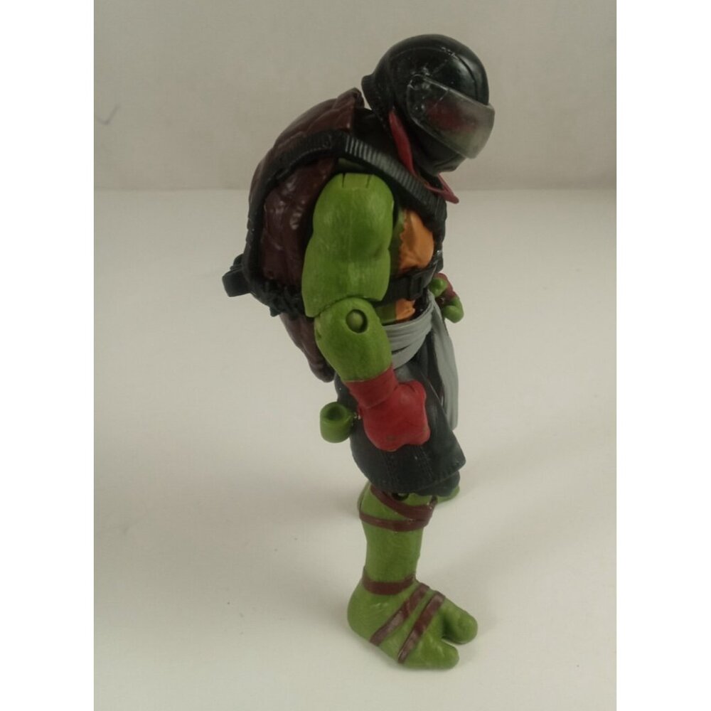 2015 Raphael TMNT 2 Movie Action Figure Out Of The Shadows Ragin' Racer 5" - Picture 2 of 6
